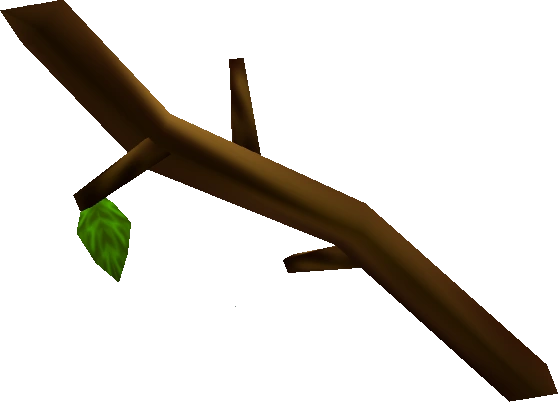 A Deku Stick in Ocarina of Time