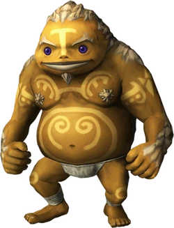 A Goron as it appears in Twilight Princess