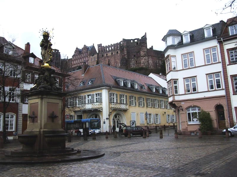 heidelberg castle town