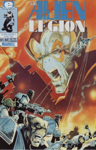 Alien Legion Vol 1 2 - Marvel Comics Database