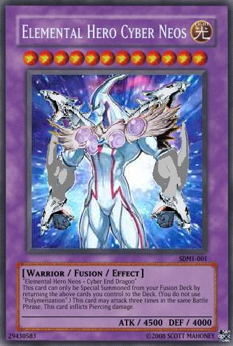 Elemental Hero Cyber Neos - Yu-Gi-Oh Card Maker Wiki - Cards, decks ...