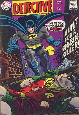 Cover for Detective Comics #374 (1968)