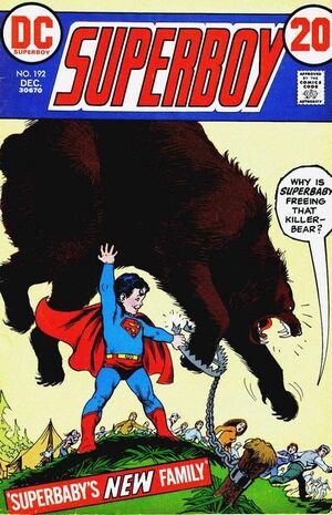 Cover for Superboy #192 (1972)