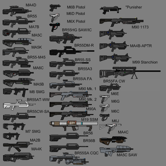 MA4B ICWS Assault Rifle - Halo Fanon - The Halo Fan Fiction Wiki