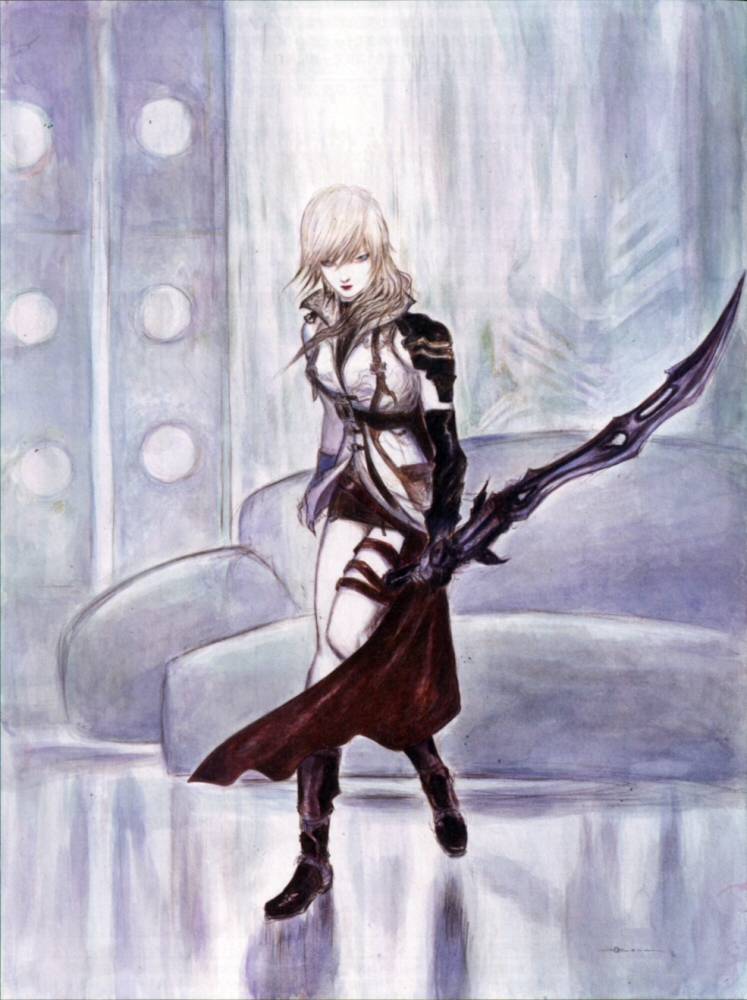 Lightning's Alternate has......white hair? - Dissidia 012: Duodecim Final  Fantasy