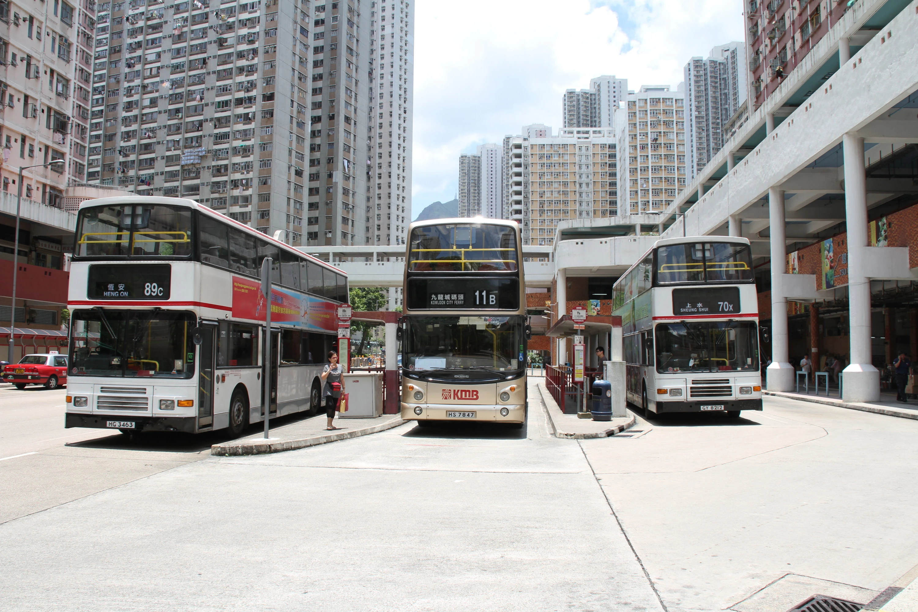 观塘(翠屏道) 总站 - 香港巴士大典