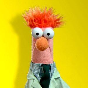 Beaker from the muppets