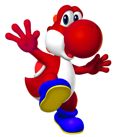 Image - Red Yoshi YBA.png - Fantendo, the Video Game Fanon Wiki