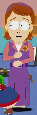 Miss Claridge - South Park Archives - Cartman, Stan, Kenny, Kyle