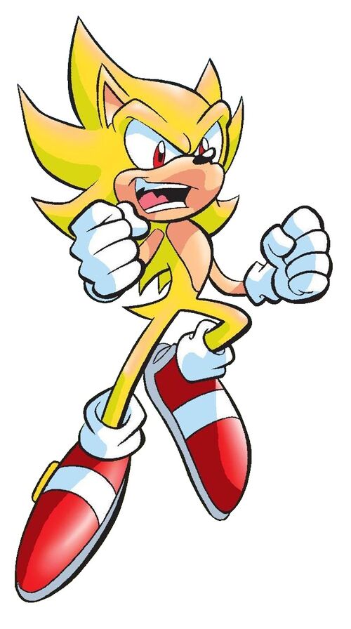 Super Sonic (Archie) - Sonic News Network, the Sonic Wiki