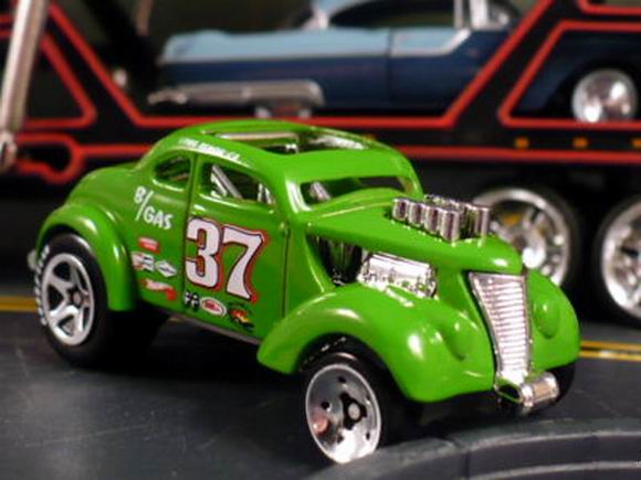 2008 Hot Wheels 025 Pass N Gasser Green