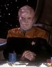 Abdon's species - Anthropoid Reptilian - Shown or referenced to be in Starfleet or Federation Personnel
